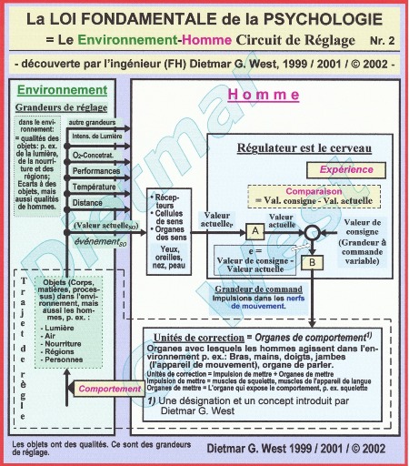 LA LOI FONDAMENTAL DE LA PSYCHOLOGIE (Représentation Nr. 2)